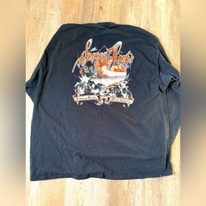 VTG Biker TShirt Seneca Rocks Weat Virginia It’s All About The Ride Black 2XL